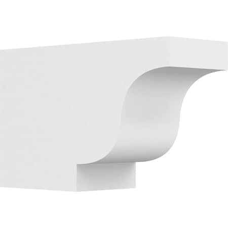 Ekena Millwork Standard Newport Architectural Grade PVC Rafter Tail, 6"W X 10"H X 16"L RFTP06X10X16NEW